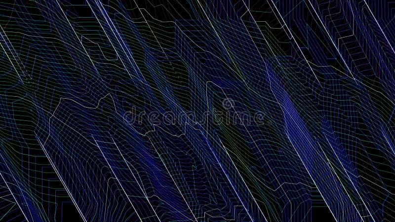 Abstract black technological background with blue oblique diagonal lines. Abstract black technological background with blue oblique diagonal lines.