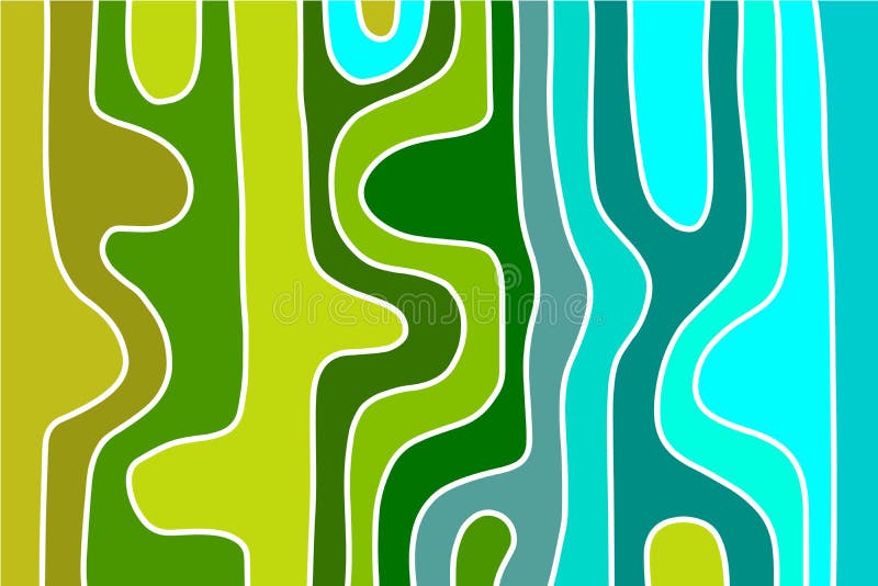 Fond tiré par la main de vecteur dans le style de bande dessinée lignes formes d'objets illustration libre de droits Fond tiré par la main de vecteur dans le style de bande dessinée lignes formes d'objets illustration libre de droits