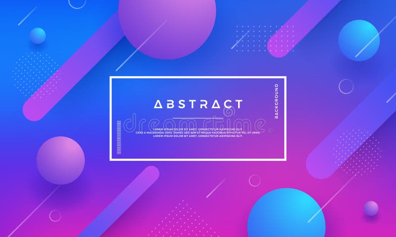 Fond vector geometric modern violet roz violet violet, cu culoare gradient trendil royalty free illustration