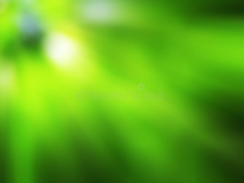 Fond vert avec les rayons brouillés photos stock Fond vert avec les rayons brouillés photos stock