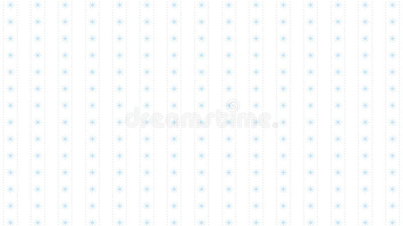Fond vidéo abstrait animé bleu et gris étoiles et lignes motif boucle sans coutures animation fond blanc texturé illustration de vecteur