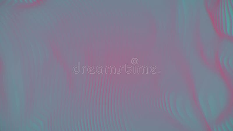 Fond violet abstrait et ondes roses 3d rendu animation numérique 4k illustration stock
