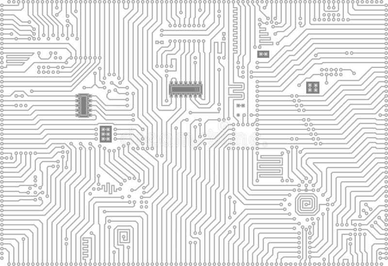 Hi-tech gray and white industrial electronic vector background. Hi-tech gray and white industrial electronic vector background
