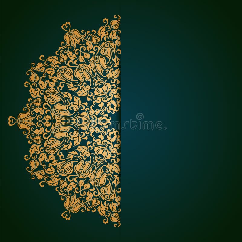 Fond élégant avec l'ornement de dentelle illustration stock Fond élégant avec l'ornement de dentelle illustration stock