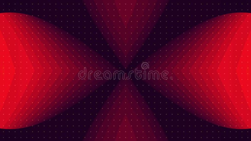 Fond élégant et coloré avec des formes courbes lisses animation de boucle de rendu 3d illustration libre de droits