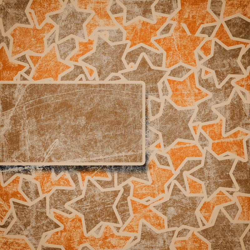 Fond étoilé coloré grunge illustration stock Fond étoilé coloré grunge illustration stock