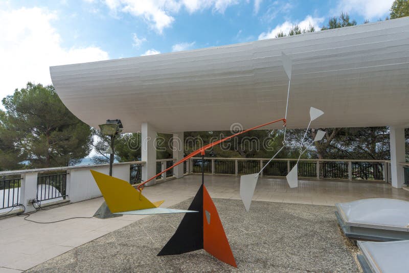 Fondation Maeght scupture obrazy royalty free Fondation Maeght scupture obrazy royalty free