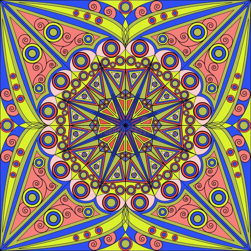 Fondo abstracto ilustración del vector
