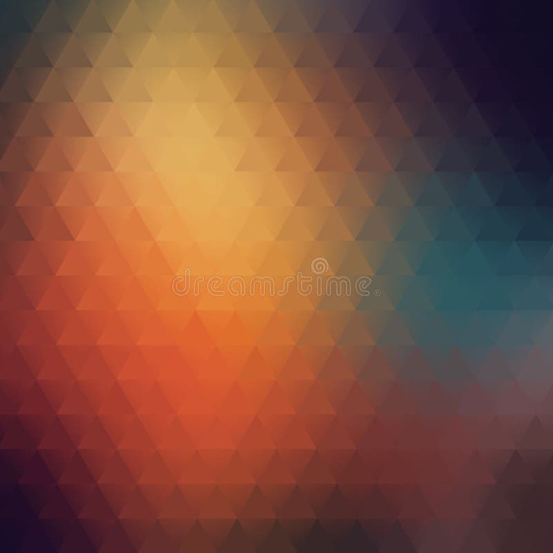 Fondo abstracto borroso colorido triangular geométrico ilustración del vector Fondo abstracto borroso colorido triangular geométrico ilustración del vector