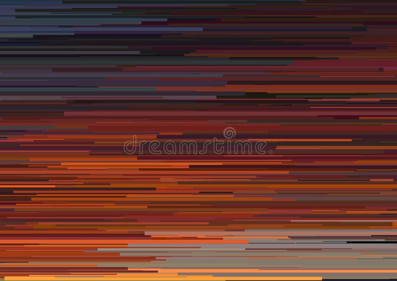 Fondo abstracto con las rayas horizontales glitched, líneas de corriente Concepto de estética del error de la señal stock de ilustración Fondo abstracto con las rayas horizontales glitched, líneas de corriente Concepto de estética del error de la señal stock de ilustración