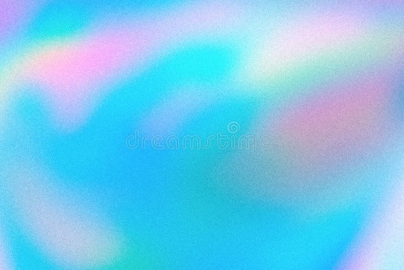 Fondo abstracto de gradiente de grano borroso holográfico pastel fotos de archivo libres de regalías