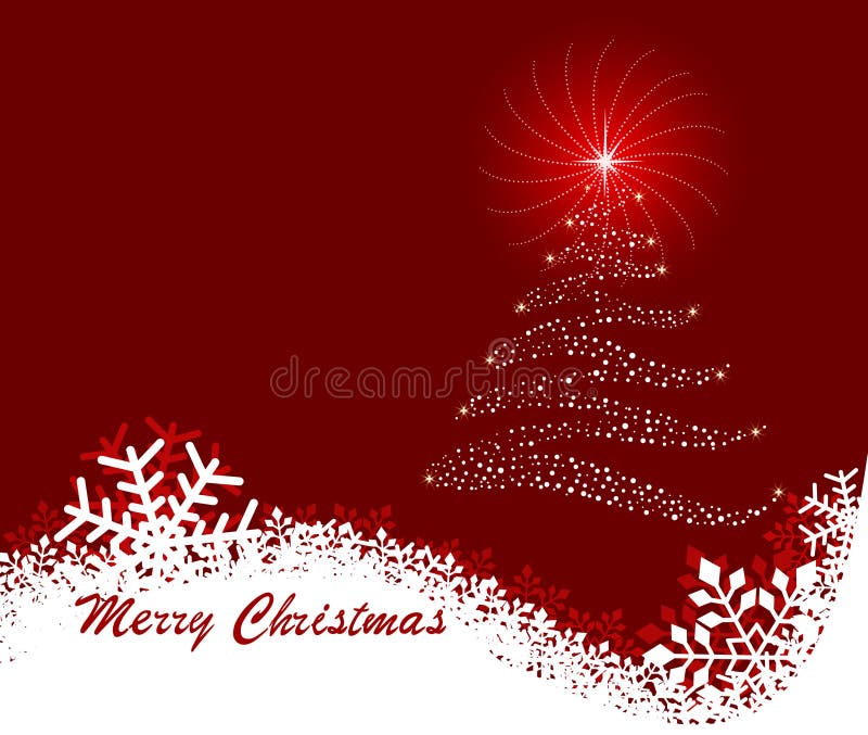 Fondo abstracto de la Navidad - vector stock de ilustración Fondo abstracto de la Navidad - vector stock de ilustración