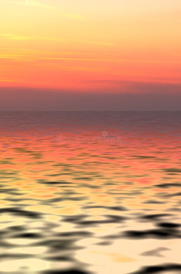Fondo abstracto de la puesta del sol imagenes de archivo Fondo abstracto de la puesta del sol imagenes de archivo