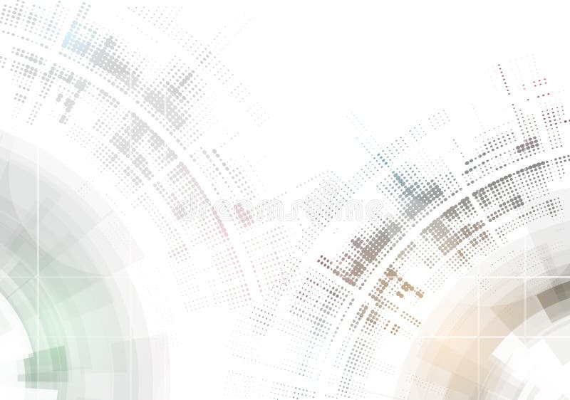Fondo abstracto de la tecnología Interfaz futurista de la tecnología Vecto ilustración del vector Fondo abstracto de la tecnología Interfaz futurista de la tecnología Vecto ilustración del vector