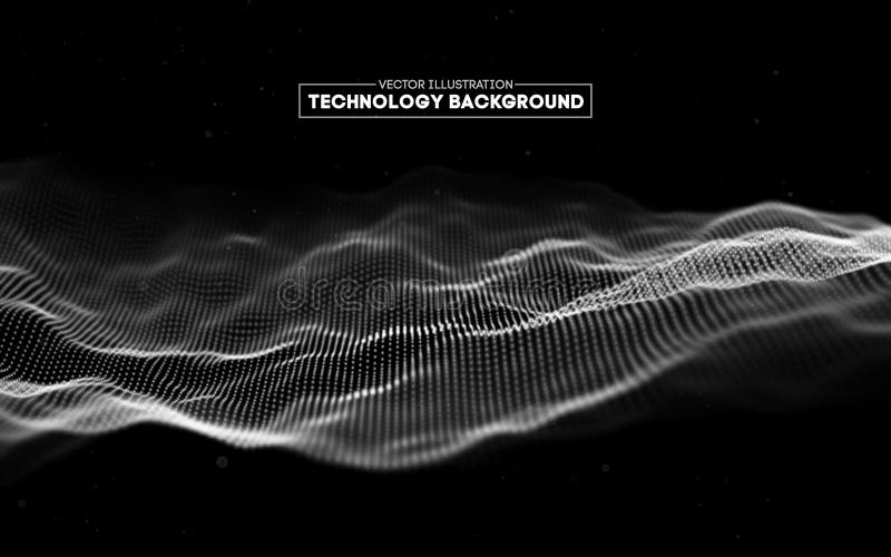 Fondo abstracto de la tecnología Rejilla del fondo 3d Wireframe futurista de la tecnología del Ai de la tecnología de la red cibe libre illustration Fondo abstracto de la tecnología Rejilla del fondo 3d Wireframe futurista de la tecnología del Ai de la tecnología de la red cibe libre illustration