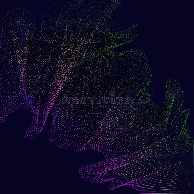 Fondo abstracto de la textura de la rejilla de la onda del color libre illustration Fondo abstracto de la textura de la rejilla de la onda del color libre illustration