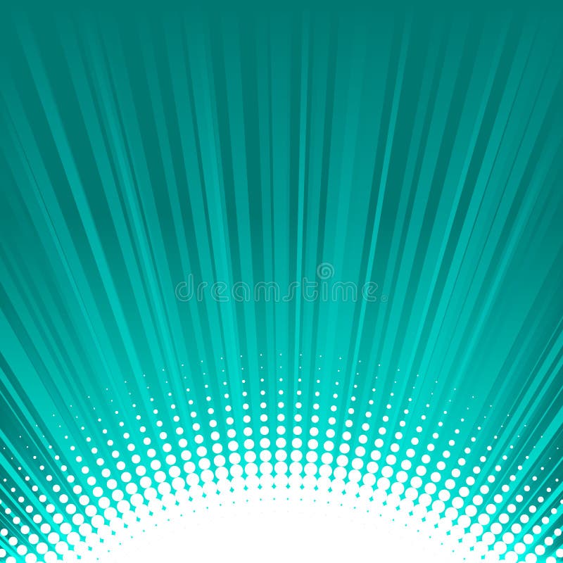 Fondo abstracto de la turquesa del brillo con los rayos stock de ilustración Fondo abstracto de la turquesa del brillo con los rayos stock de ilustración
