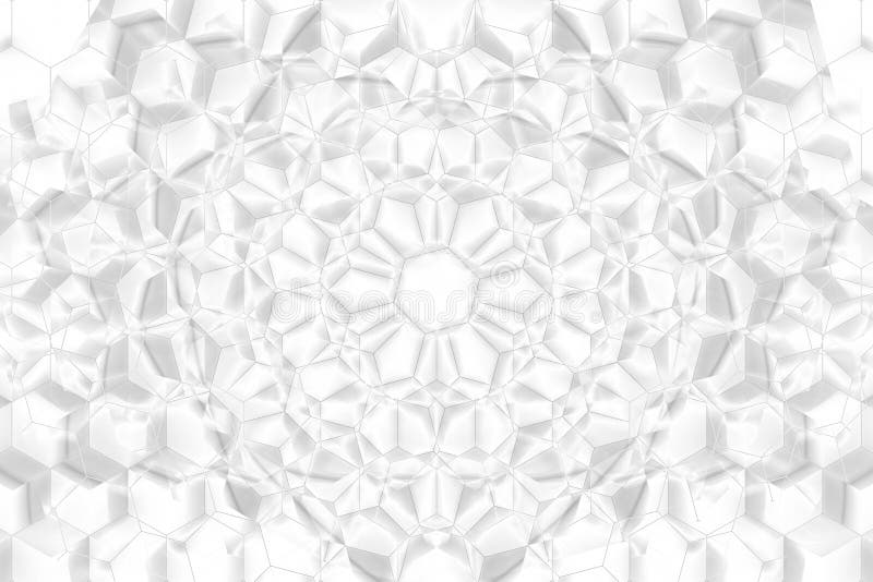 Fondo abstracto de textura brillante en plata blanca ilustración del vector