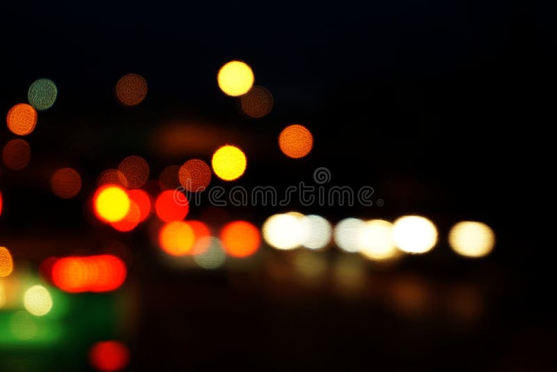 fondo abstracto defocused del bokeh colorido de la luz de la noche de la ciudad imágenes de archivo libres de regalías fondo abstracto defocused del bokeh colorido de la luz de la noche de la ciudad imágenes de archivo libres de regalías