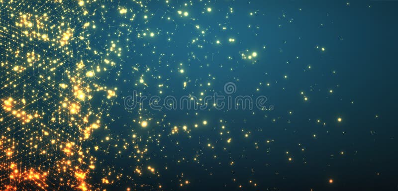 Abstract vector space background. Explosion of glowing particles. Futuristic technology style. Elegant background for business presentations. Abstract vector space background. Explosion of glowing particles. Futuristic technology style. Elegant background for business presentations.