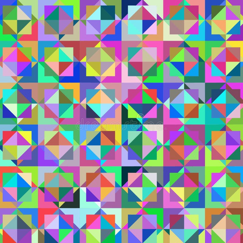 Fondo abstracto geométrico del rectángulo ilustración del vector