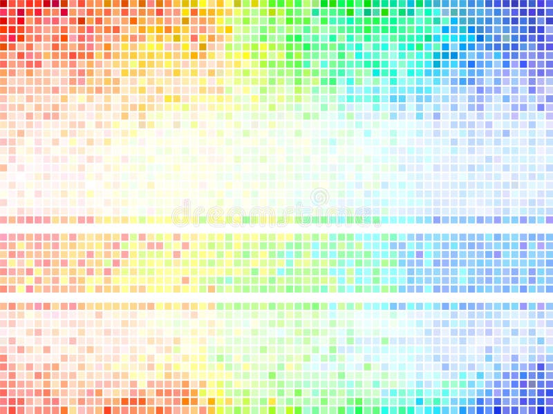 Fondo abstracto multicolor del azulejo ilustración del vector Fondo abstracto multicolor del azulejo ilustración del vector