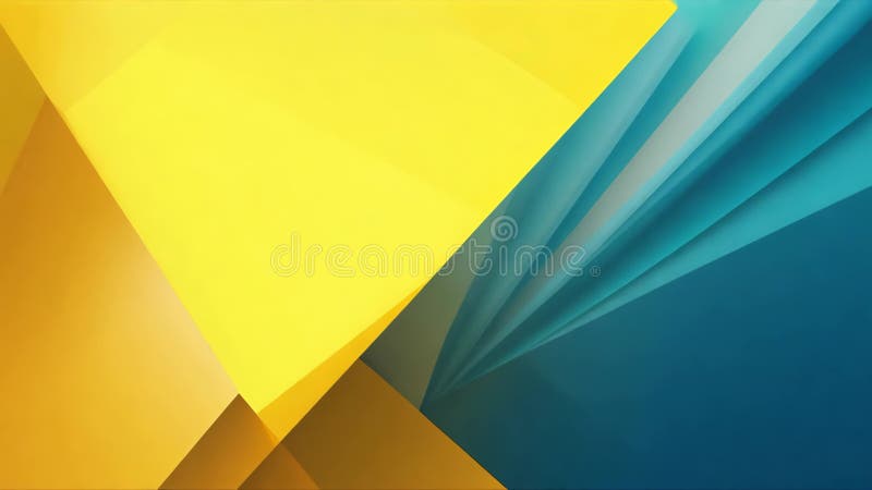 Fondo amarillo y azul con una línea azul y amarilla libre illustration