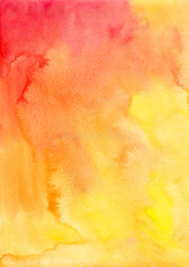 Fondo arancio di vettore dell'acquerello royalty illustrazione gratis Fondo arancio di vettore dell'acquerello royalty illustrazione gratis