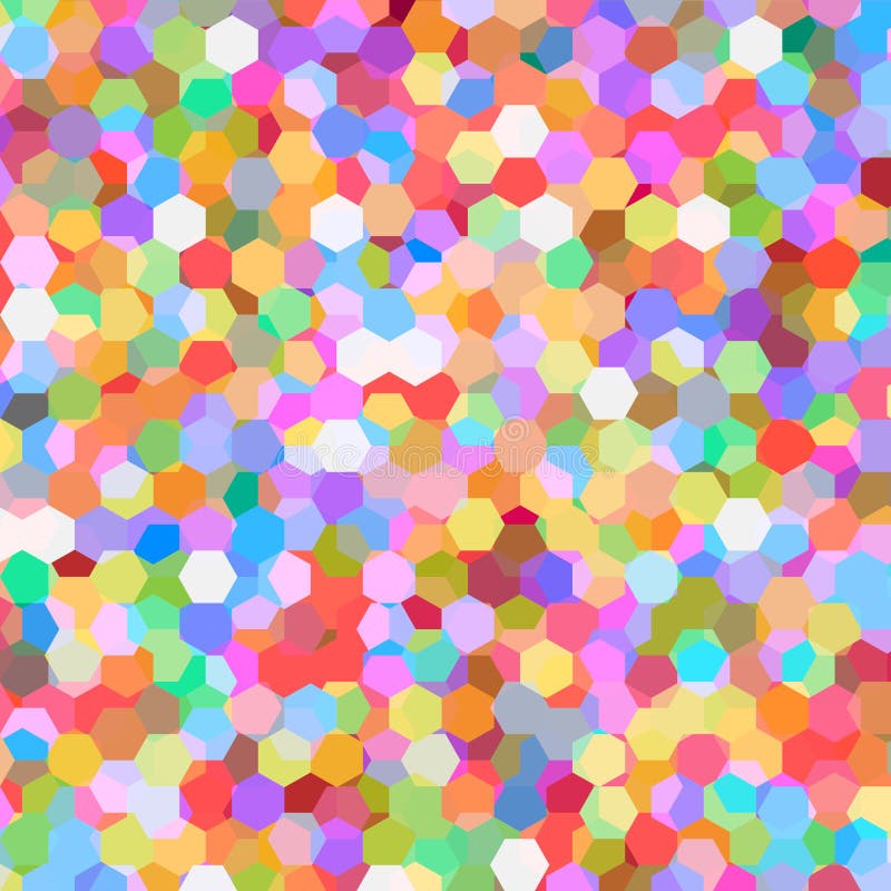 Abstract background with messy confetti hex polygons. Abstract background with messy confetti hex polygons