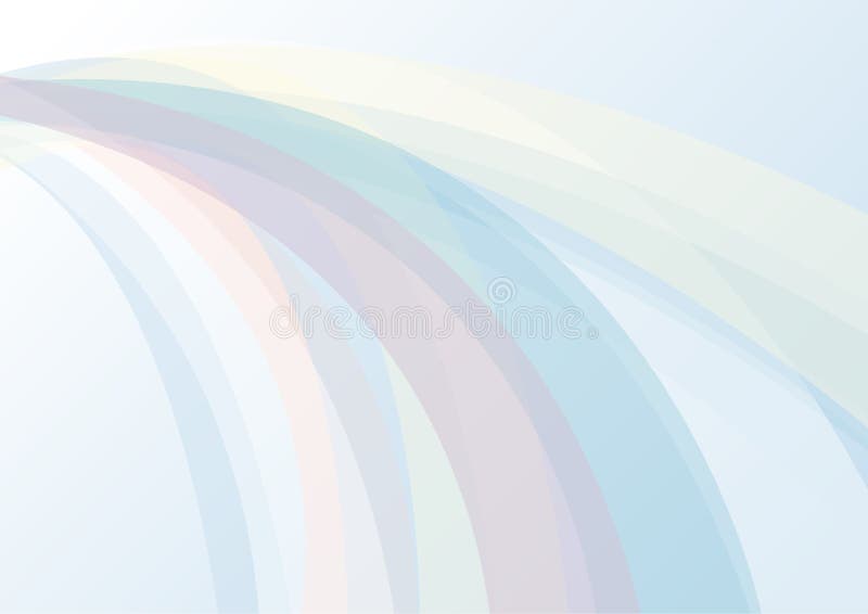 Fondo astratto con la luce variopinta della curva royalty illustrazione gratis