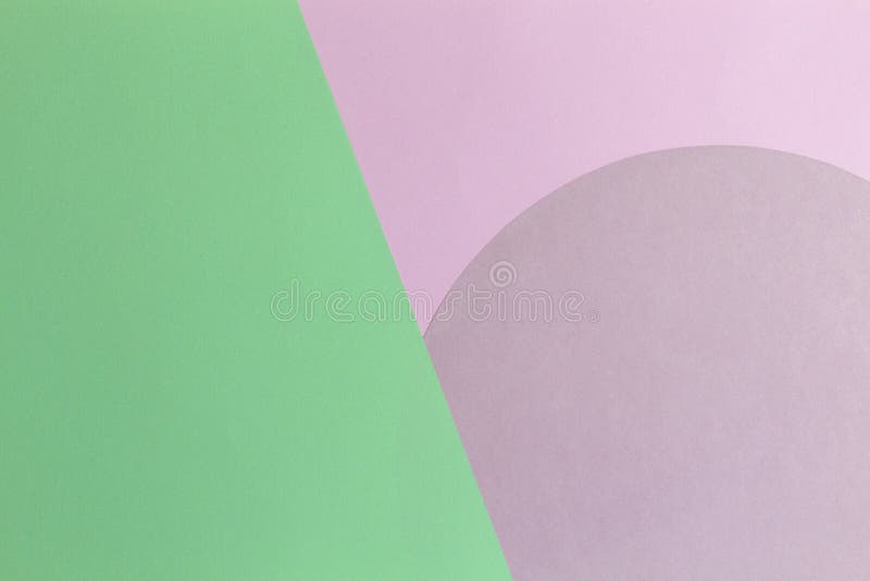 Fondo astratto della carta di colore Colore rosa e verde chiaro pastello intorno alla composizione nella geometria di forma del c immagini stock libere da diritti Fondo astratto della carta di colore Colore rosa e verde chiaro pastello intorno alla composizione nella geometria di forma del c immagini stock libere da diritti