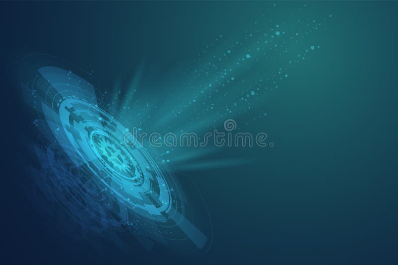 Fondo astratto di attacco di esplosione dei meteoriti royalty illustrazione gratis Fondo astratto di attacco di esplosione dei meteoriti royalty illustrazione gratis