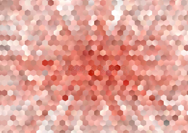 Fondo astratto di esagono illustrazione vettoriale Fondo astratto di esagono illustrazione vettoriale