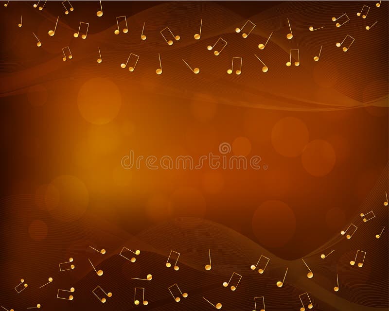 Fondo astratto di musica con la decorazione royalty illustrazione gratis Fondo astratto di musica con la decorazione royalty illustrazione gratis