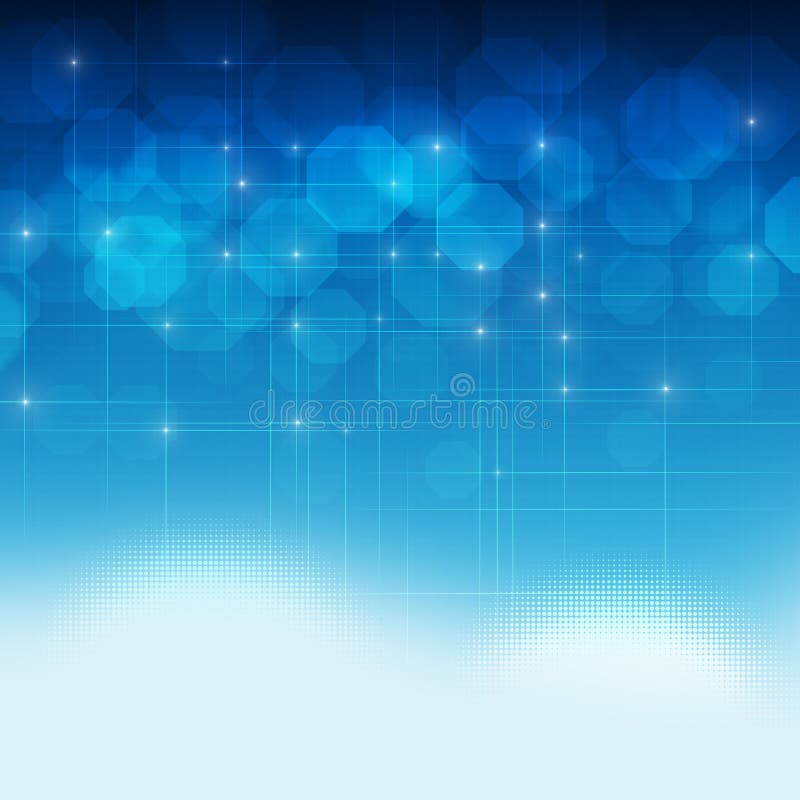 Fondo astratto di tecnologia di Digital illustrazione di stock Fondo astratto di tecnologia di Digital illustrazione di stock