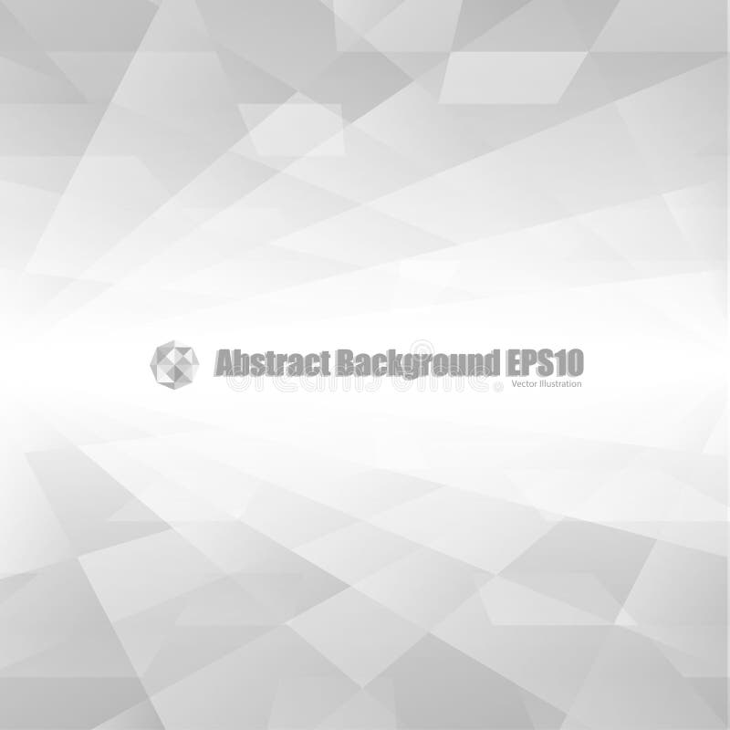 Fondo astratto grigio di prospettiva illustrazione di stock Fondo astratto grigio di prospettiva illustrazione di stock