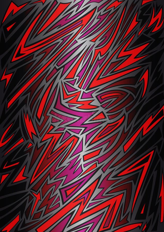Fondo astratto nello stile dei graffiti royalty illustrazione gratis Fondo astratto nello stile dei graffiti royalty illustrazione gratis