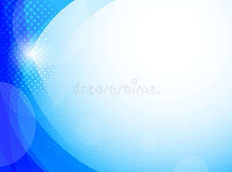 Fondo azul brillante ilustración del vector