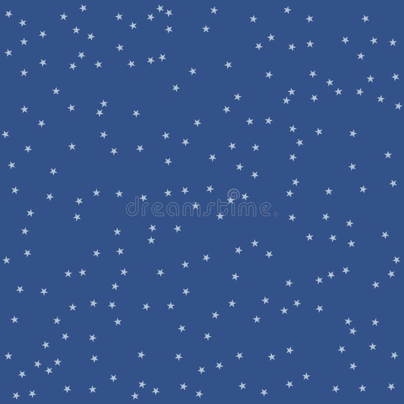 Fondo Azul Con Estrellas Plateadas Ilustración del Vector - Ilustración de  chispa, misterio: 166952485