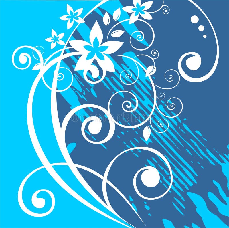 Fondo azul del grunge libre illustration Fondo azul del grunge libre illustration
