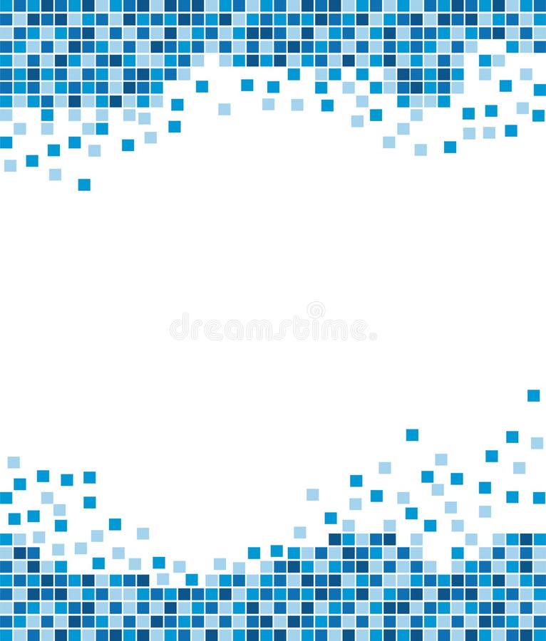Fondo azul del mosaico libre illustration Fondo azul del mosaico libre illustration
