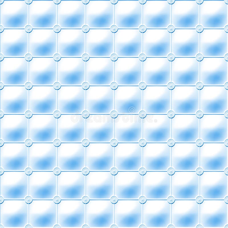Fondo azul inconsútil hecho de una rejilla regular de las esferas conectadas que enmarcan un modelo suave de la tapicería stock de ilustración Fondo azul inconsútil hecho de una rejilla regular de las esferas conectadas que enmarcan un modelo suave de la tapicería stock de ilustración