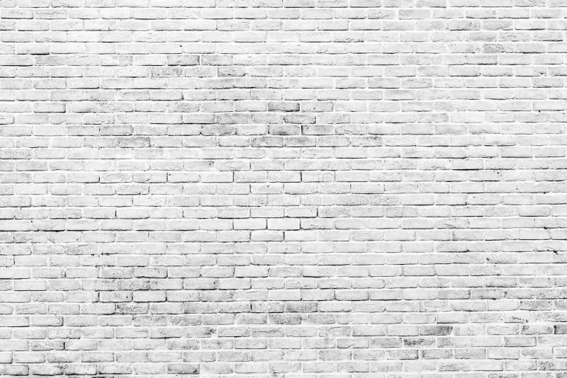 Fondo bianco e grigio di struttura del muro di mattoni con spazio per testo Carta da parati bianca dei mattoni Decorazione intern