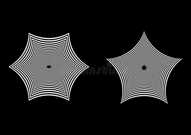 Fondo in bianco e nero astratto geometrico illustrazione di stock Fondo in bianco e nero astratto geometrico illustrazione di stock
