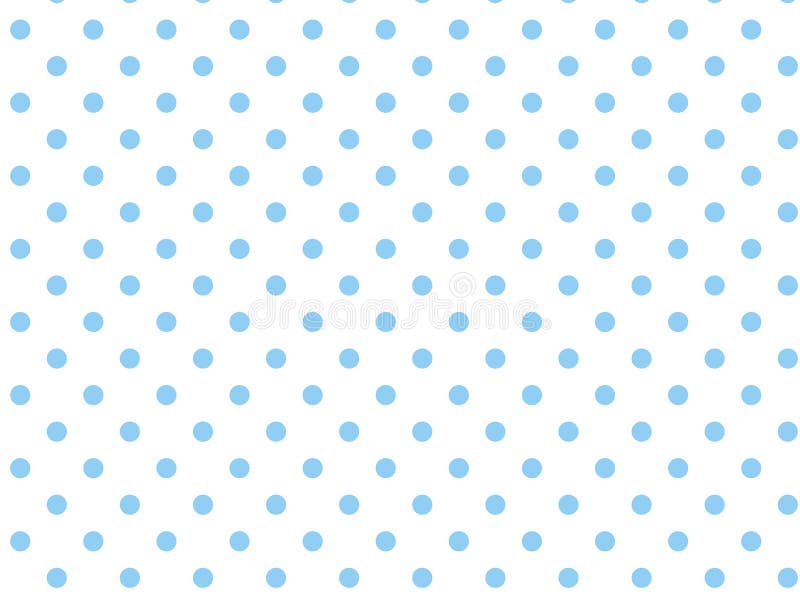 Fondo blanco del vector Eps8 con los puntos de polca azules stock de ilustración Fondo blanco del vector Eps8 con los puntos de polca azules stock de ilustración