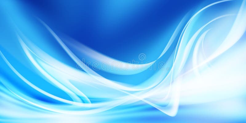 Fondo blu astratto di colore con le curve bianche illustrazione di stock Fondo blu astratto di colore con le curve bianche illustrazione di stock