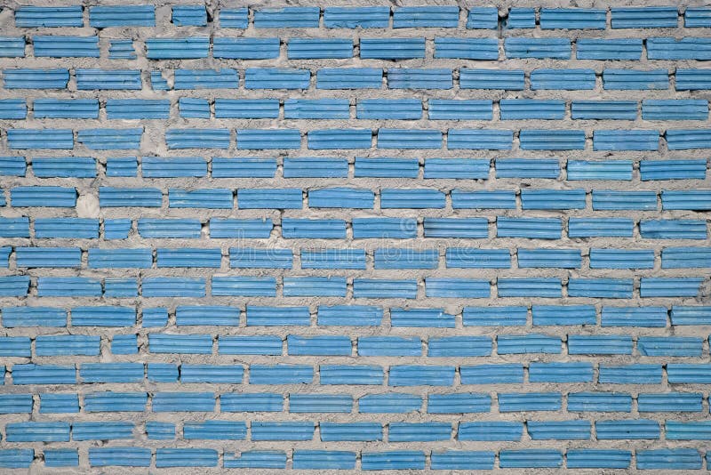 Fondo blu del muro di mattoni per fondo fotografie stock libere da diritti Fondo blu del muro di mattoni per fondo fotografie stock libere da diritti