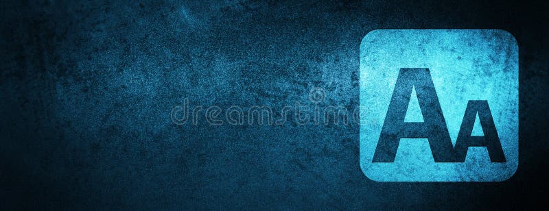 Fondo blu speciale dell'insegna dell'icona della scatola di dimensione royalty illustrazione gratis Fondo blu speciale dell'insegna dell'icona della scatola di dimensione royalty illustrazione gratis