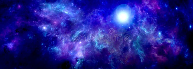 Fondo Cósmico Púrpura Azul Con Nebulosa Y Polvo De Estrellas Imagen de  archivo - Imagen de wallpaper, imagen: 223453525