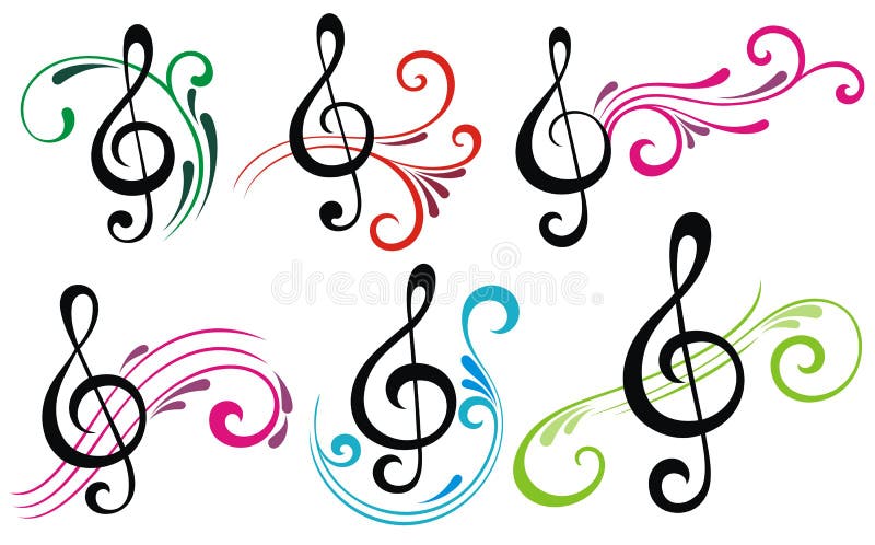 Fondo cobarde de la música stock de ilustración Fondo cobarde de la música stock de ilustración
